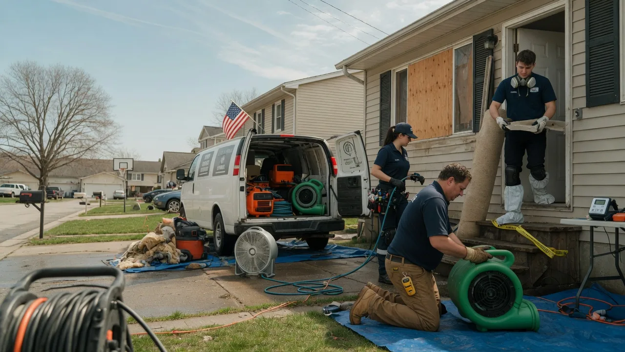 Water Damage Restoration in Oconto, WI near me